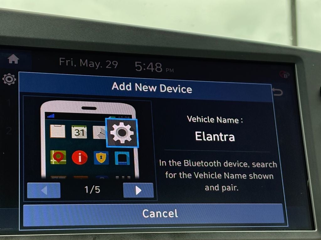 2023 Hyundai Elantra Hybrid Blue