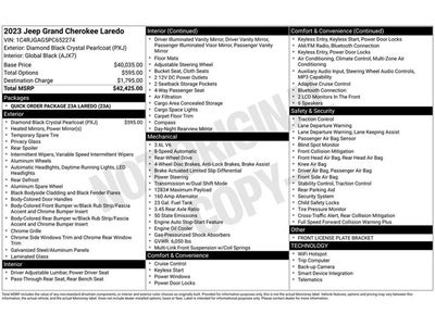 2023 Jeep Grand Cherokee Laredo