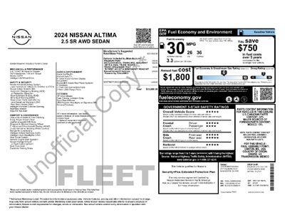 2024 Nissan Altima 2.5 SR