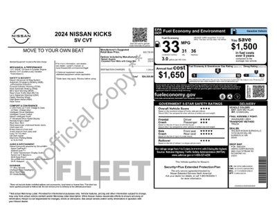2024 Nissan Kicks SV