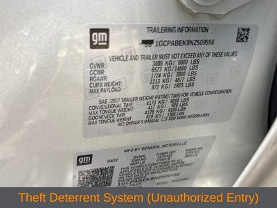 2022 Chevrolet Silverado 1500 Custom