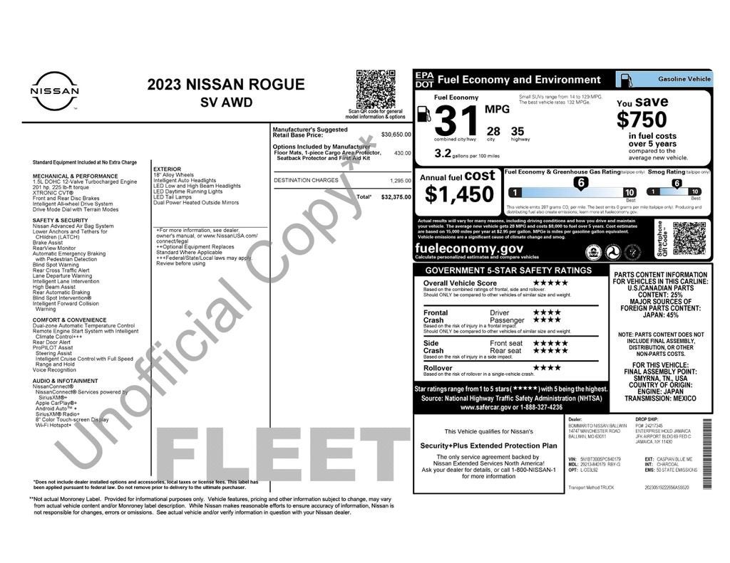2023 Nissan Rogue Base