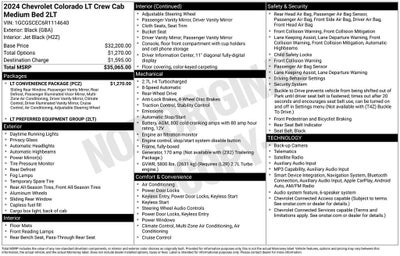 2024 Chevrolet Colorado Base