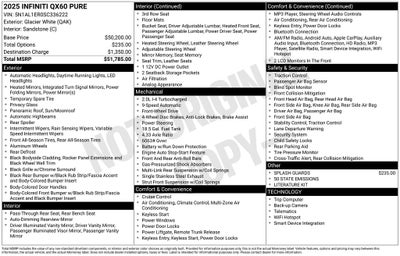 2025 INFINITI QX60 PURE