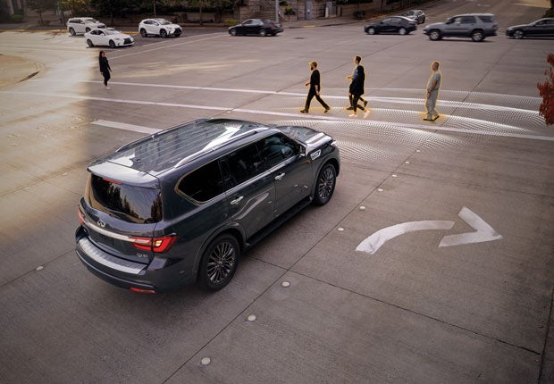 2024 INFINITI QX80 Key Features - PREDICTIVE FORWARD COLLISION WARNING | INFINITI of Hilton Head in Bluffton SC